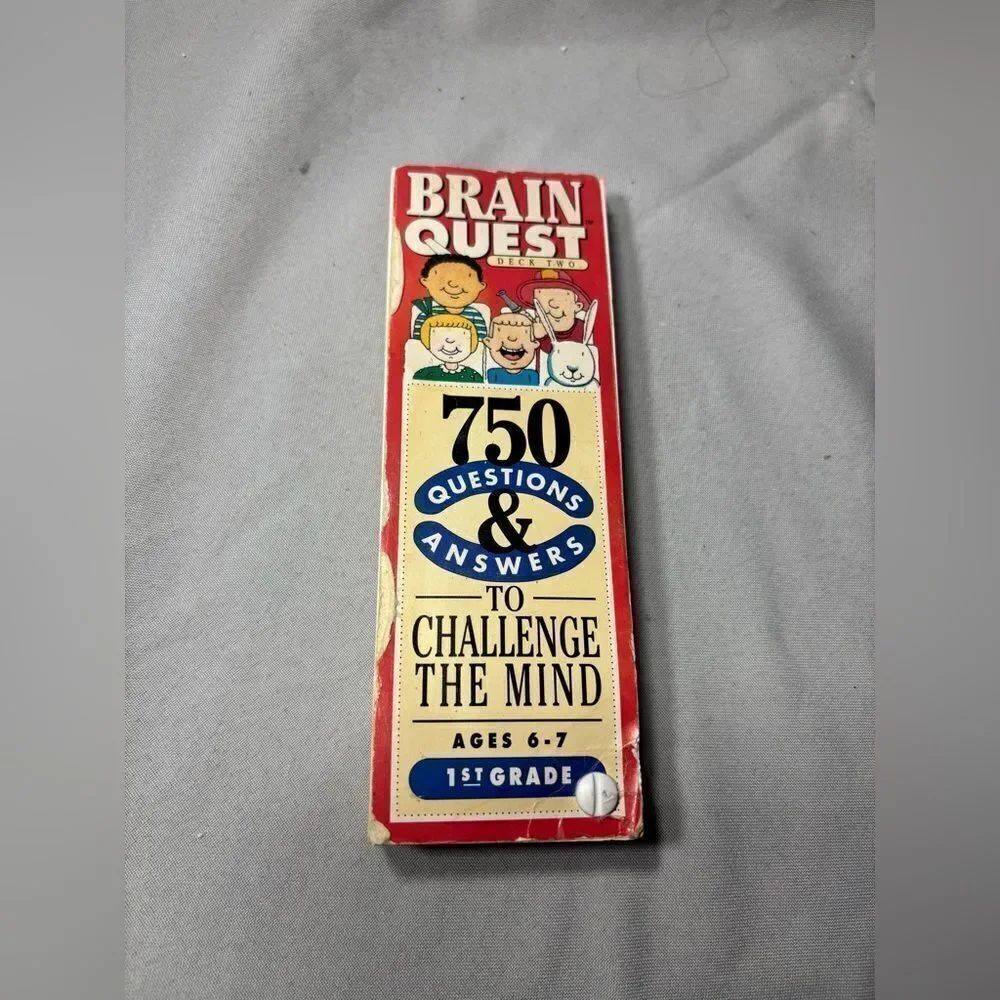 New Brain Quest “Deck Two" 1st Grade Ages 6-7 EPC